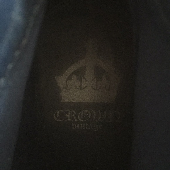 Crown Vintage Blue Suede Booties - Picture 4 of 4